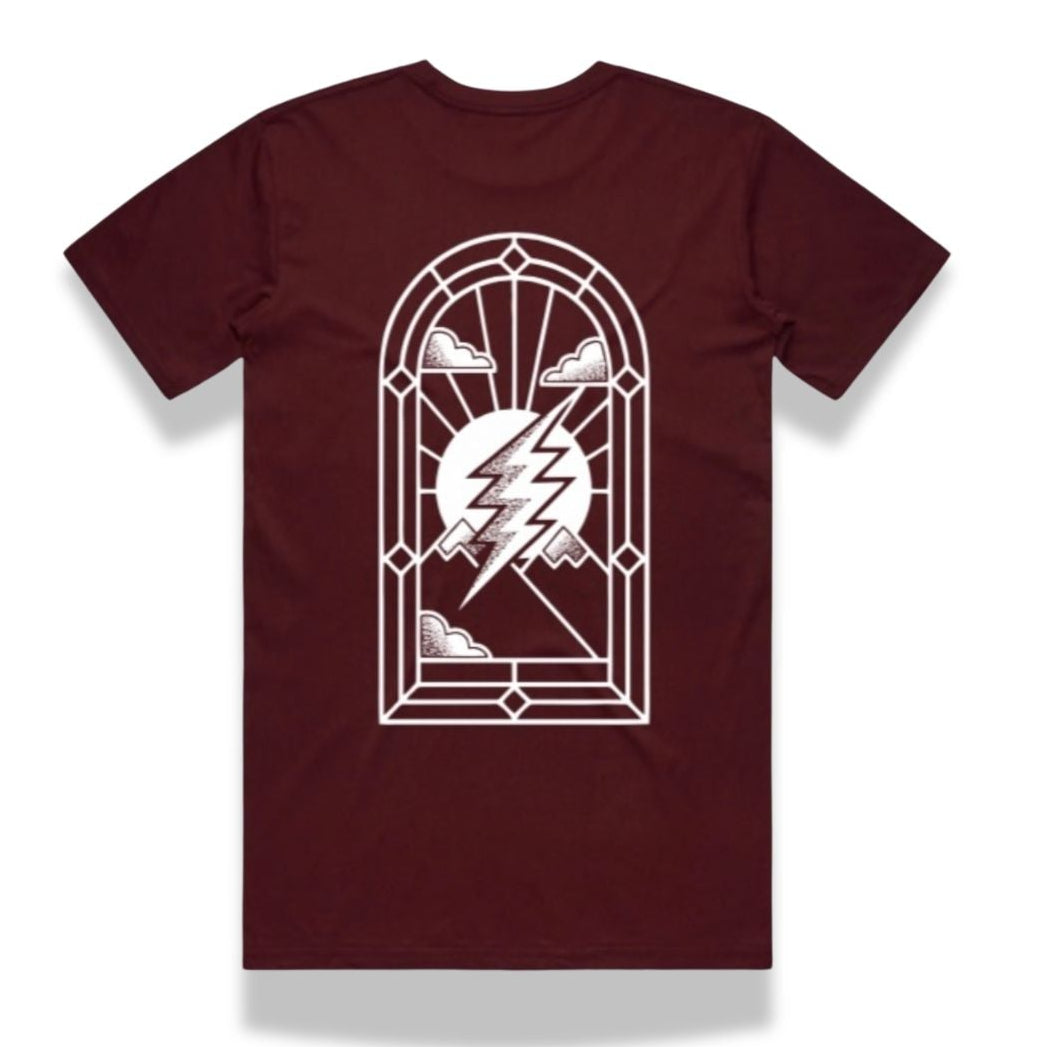 T-Shirt -  VITRAL - Bordeaux
